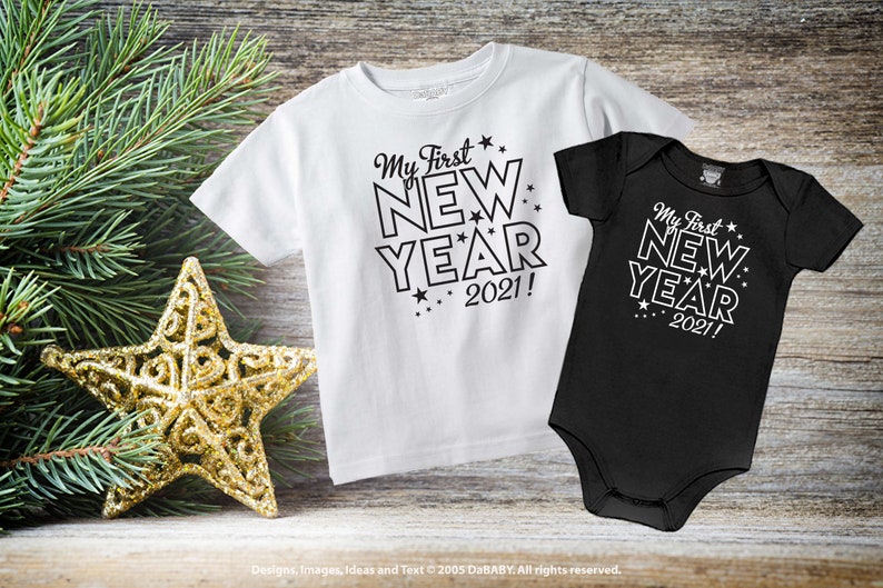 Mon Premier Body Du Nouvel An Body Bebe De Vacances 1ere Etsy