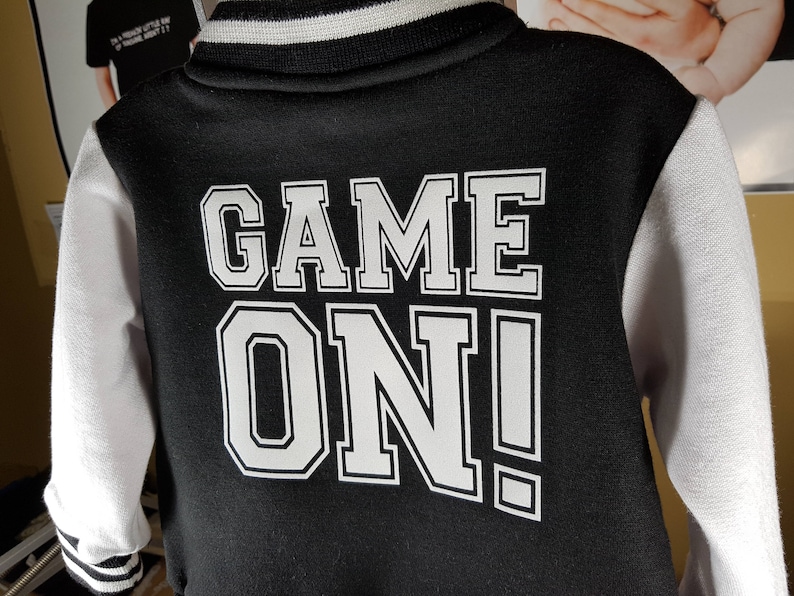 Infant Varsity Jacket Personalized Kids Varsity Jacket Etsy