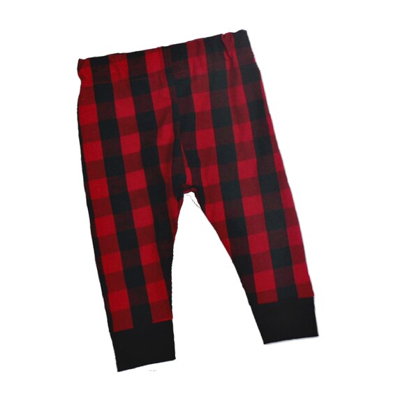 baby plaid pants