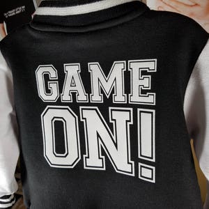 Toddler Varsity Jacket Personalized Kids Jacket Best Seller Letterman Jacket Trendy Kids Clothes Spring Jacket Keepsake Baby Gift image 6