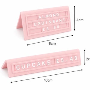 Countertop Display Sign Bundle | Retail Price Signs with 500+ Characters image 10
