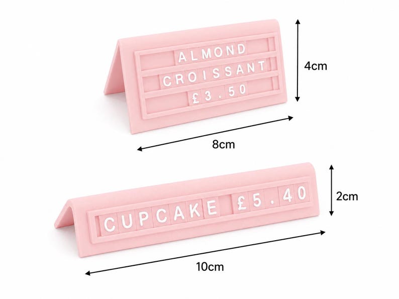 Countertop Display Sign Bundle | Retail Price Signs with 500+ Characters image 10