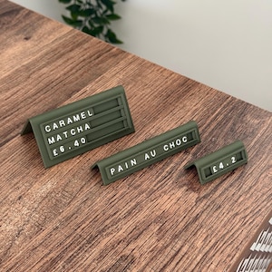Countertop Display Sign Bundle | Retail Price Signs with 500+ Characters image 3