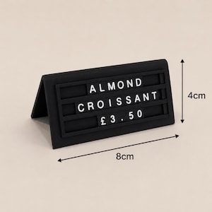 Countertop Display Sign Bundle | Retail Price Signs with 500+ Characters image 4