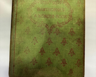 Hawthorne’s A Wonder Book Vintage Children’s Book 1894