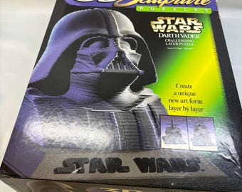 Star Wars Darth Vader 3D Sculpture Puzzle Layered Art
