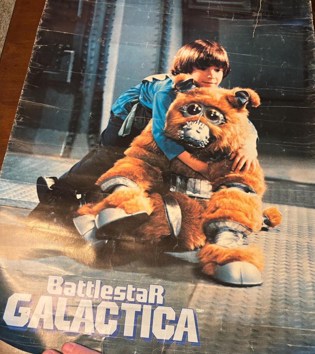 Vintage Battlestar Galactica Boxey & Daggit Poster 1978 Original - Etsy