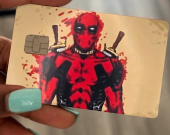 Deadpool debit/credit card skins