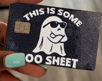 This is some boo sheet debit card skins