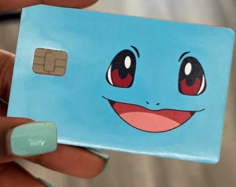 Squirtle debit/credit card skins