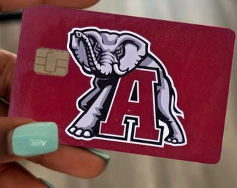 Alabama football roll tide debit/credit card skins