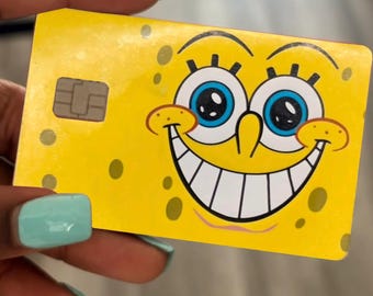 SpongeBob SquarePants debit/credit card skins