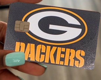 Green Bay packers debit/card skins
