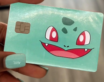 Bulbasaur debit/credit card skins