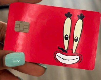 Mr. Krabs debit/credit card skins