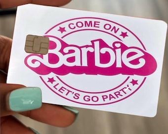 Come on barbie let’s go party fan art collage debit/credit card skins