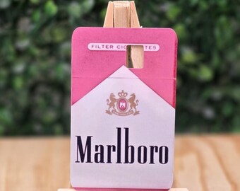 Custom pink cigarettes debit/credit card skin