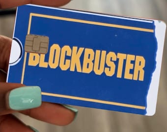 Blockbuster debit/credit card skins