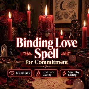 Personalized Love Binding spell Ritual for Reconciliation & Commitment (Same Day Casting)