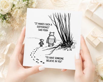 Carte de remerciement inspirante, cadeau de remerciement d'un mentor pour un enseignant, un collègue, un patron, une carte de voeux pour faire la différence