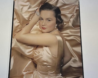 1950 Vintage Still Transparency of Actress Olivia de Havilland