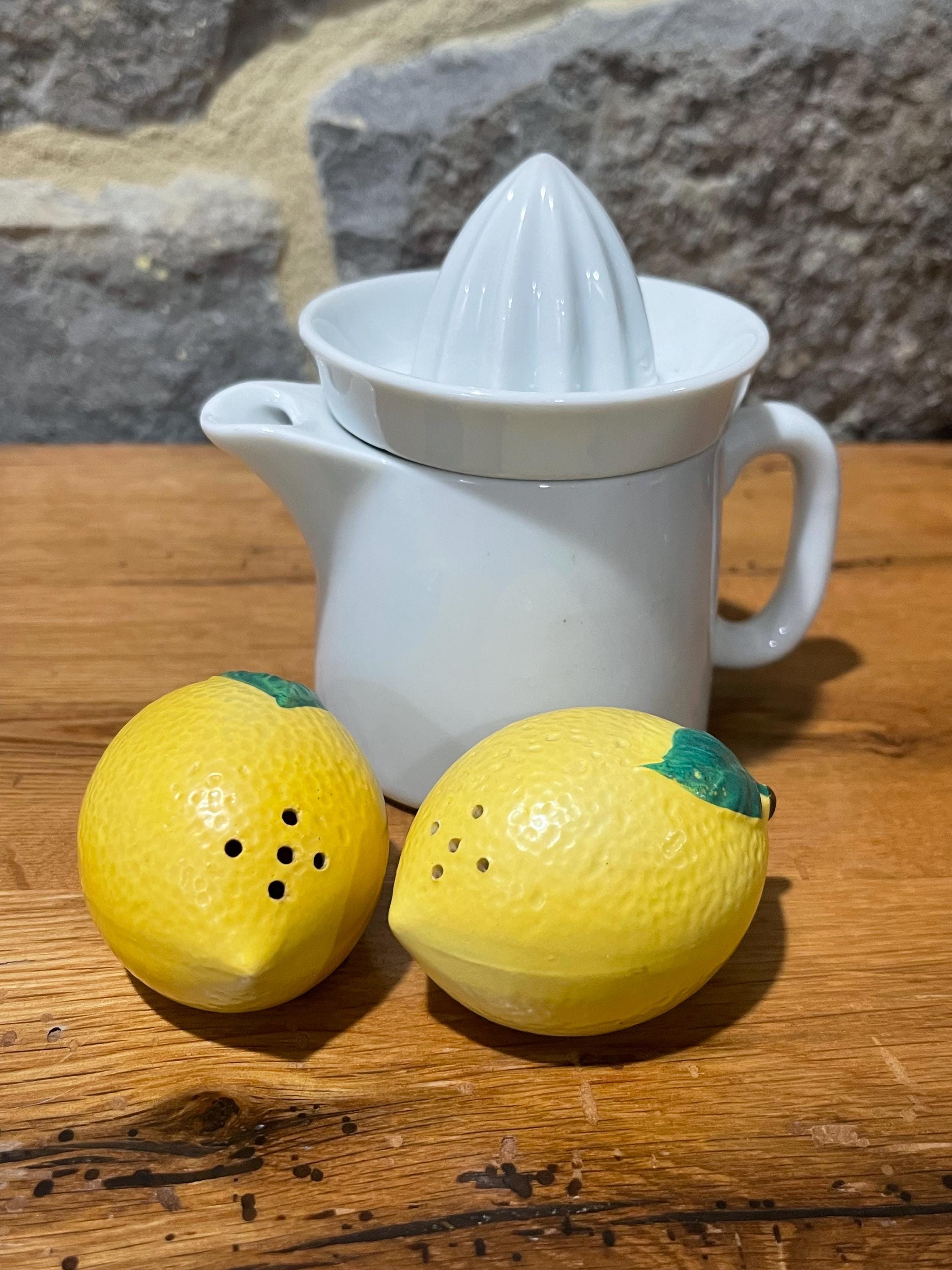 Vintage Ceramic Lemon Juicer - Etsy