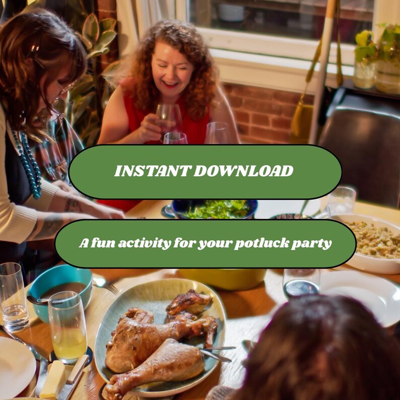 Potluck Party Game Printable, St. Patrick’s Food Contest Bracket ...