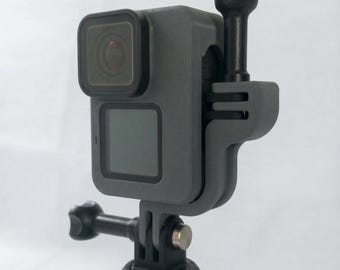 Vertical Mount Adapter for GoPro Hero 13 12 11 10 9 | 9:16 Vertical Video Frame for TikTok Instagram Reel | 11g Ultralight Carbon Fiber