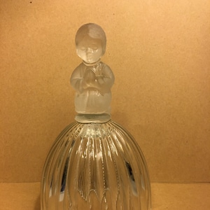 Goebel 1978 Glass Bell, Praying Girl, First In A Series