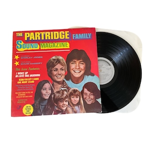 The Partridge Family Album &quot;Sound Machine&quot; Starring Shirley Jones Featuring David Cassidy, 1971 Bell 6064 Vintage Vinyl