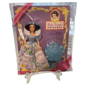 Vintage Mattel Disney Pocket Friends Princess Snow White Doll 1997 New in Package
