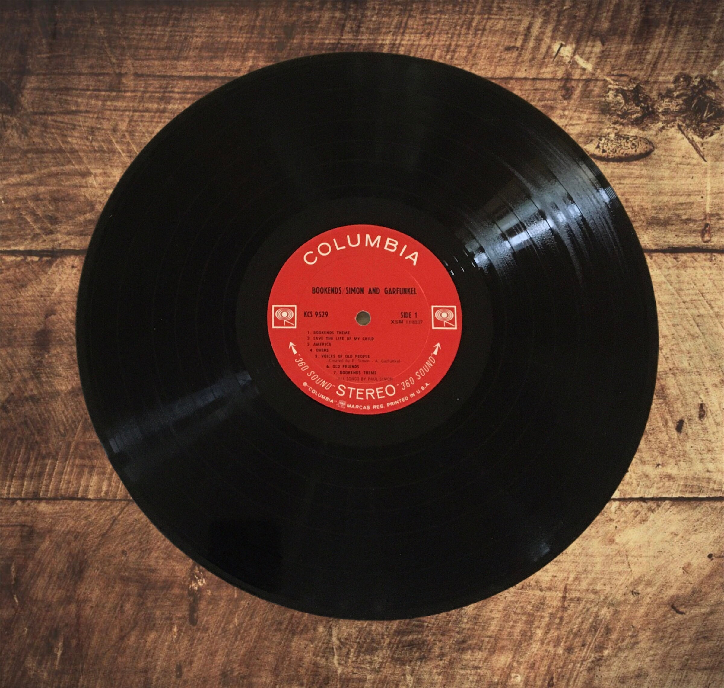 Simon and Garfunkel Bookends Album 1968 Columbia KCS 9529 Etsy