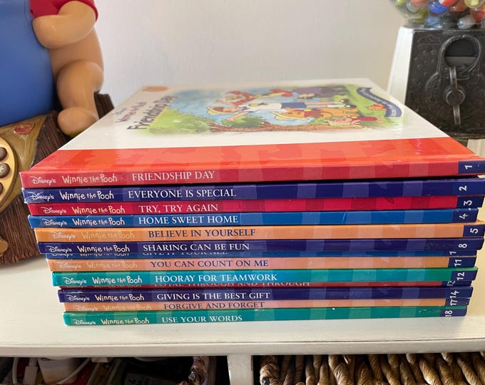 Vintage Walt Disneys Winnie the Pooh Lessons From the Hundred Acre Wood ...