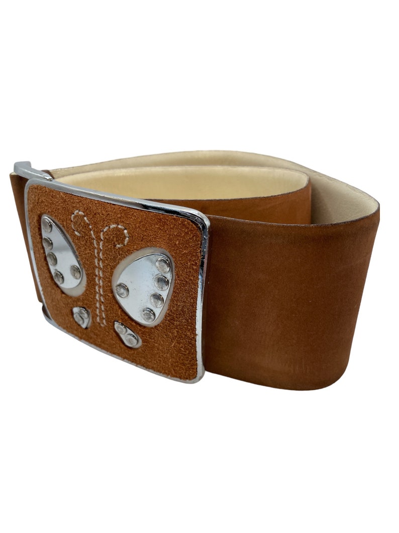 Vera Leather Belt - Lime