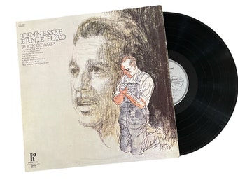 Tennessee Ernie Ford Rock of Ages Vintage Vinyl, Gospel Compilation Album, Pickwick SPC- 3353