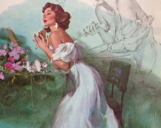 Vintage Al Buell Pin up Calendar Buell's Beauties September 1961 ...