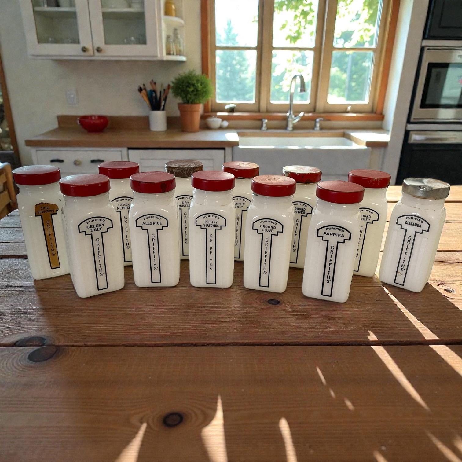 Griffiths Spice Jars - Etsy