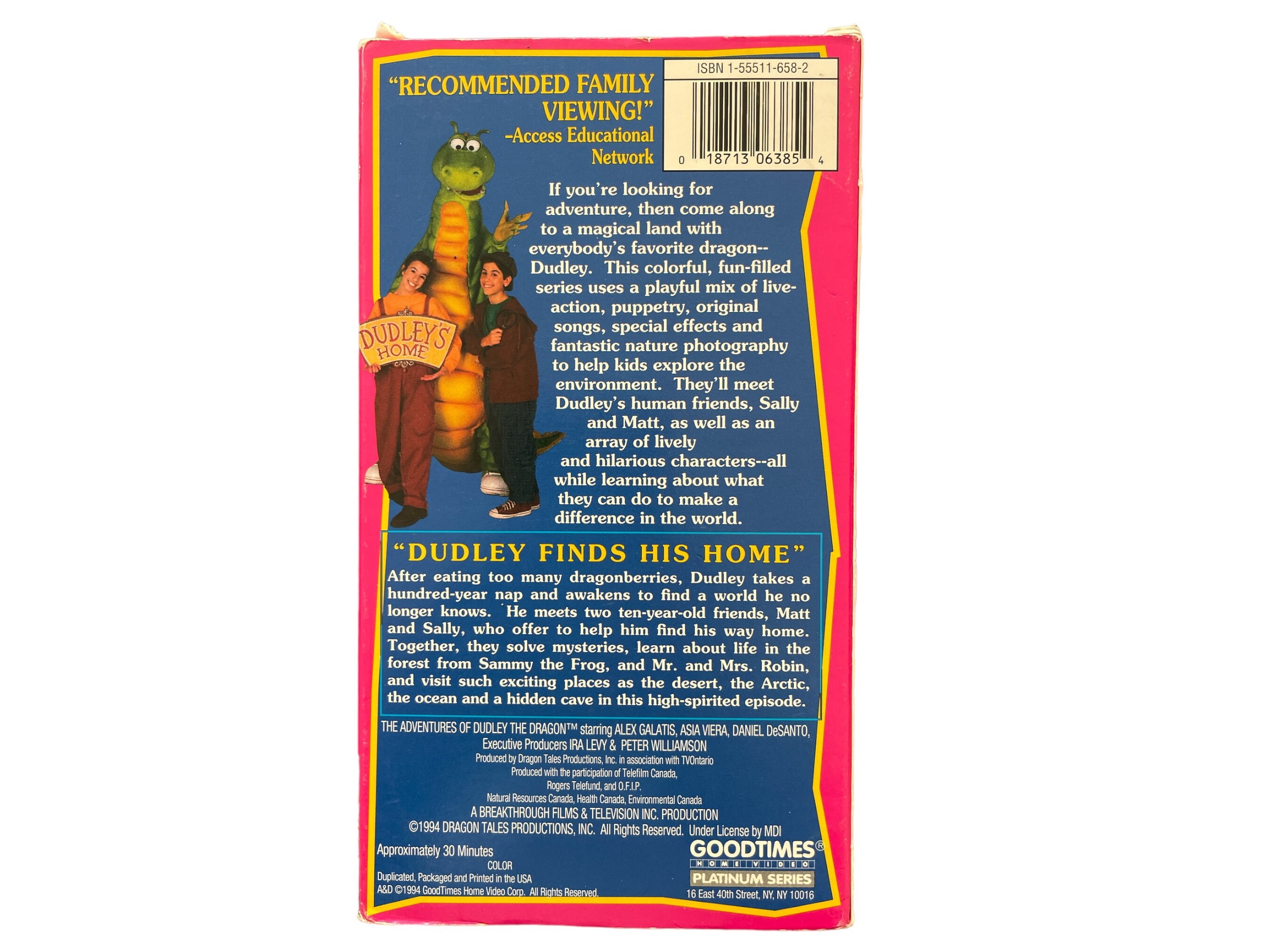 The Adventures of Dudley the Dragon Dudley Finds His Home Premiere