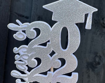 Class of 2022 Centerpieces | 2022 Graduation Decor | Graduation Decorations 2022 |Black and Gold Graduation |Grad Party