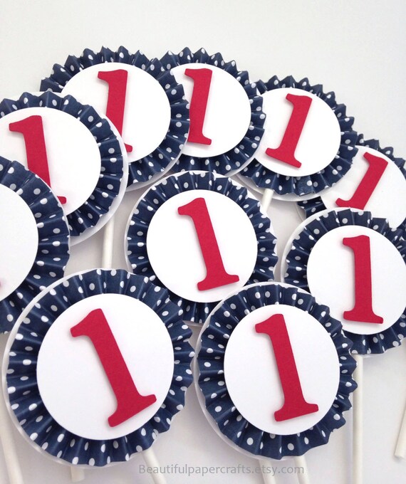 Nautical Baby Shower Red And Navy Baby Shower Nautical Etsy