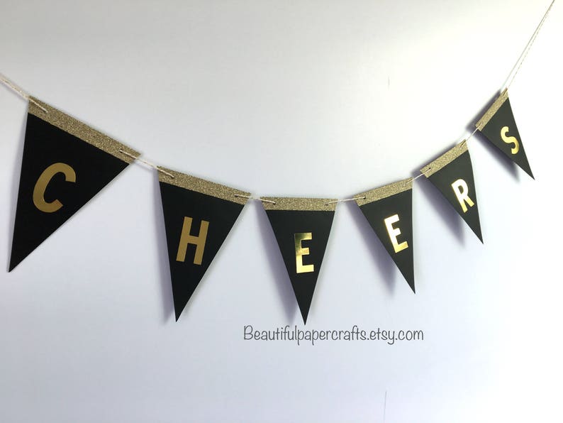Black and Gold Graduation Graduation Party Decor 2019 Grad Banner Class of 2019 Graduation Banner Graduation Banner