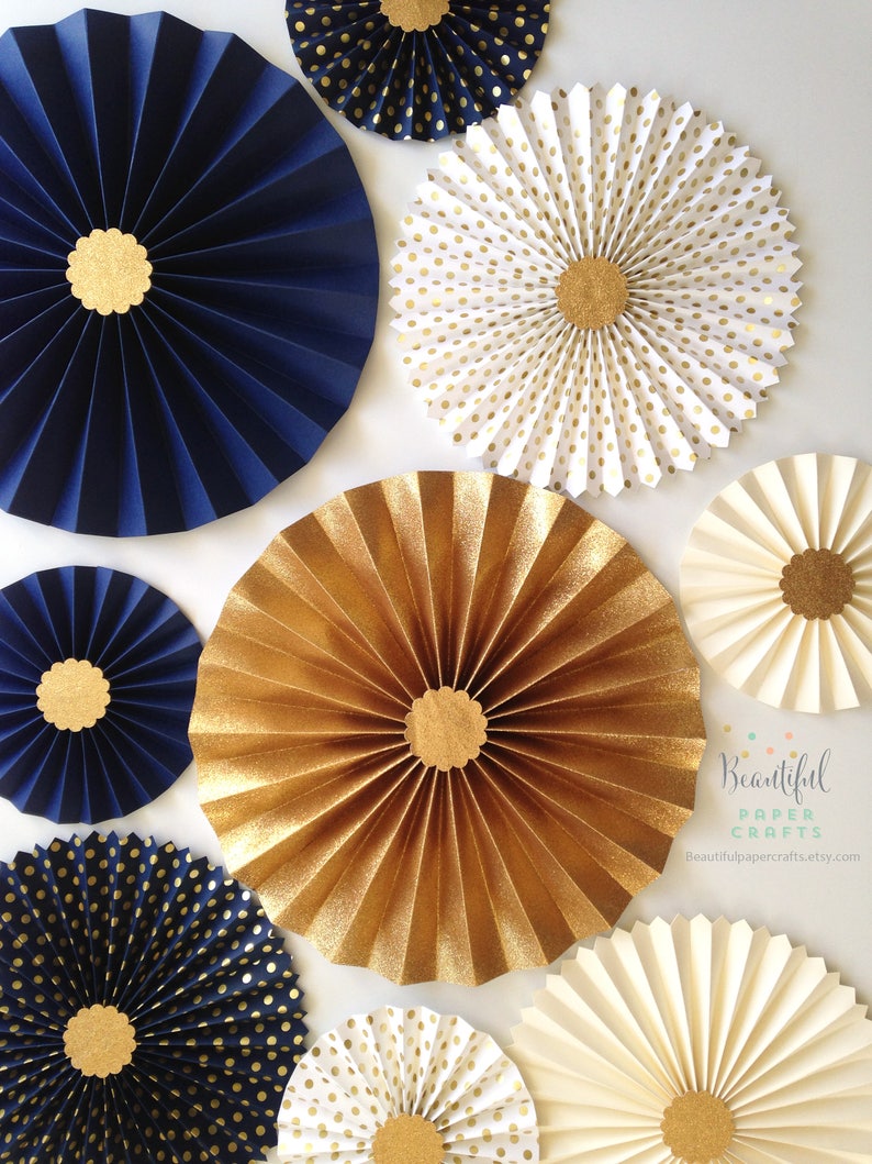 Navy and Gold Wedding Decor Navy and Gold Wedding Backdrop Etsy