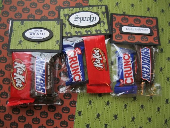 Halloween Treat Bags | Halloween Party favors | set of 6 Il_570xn