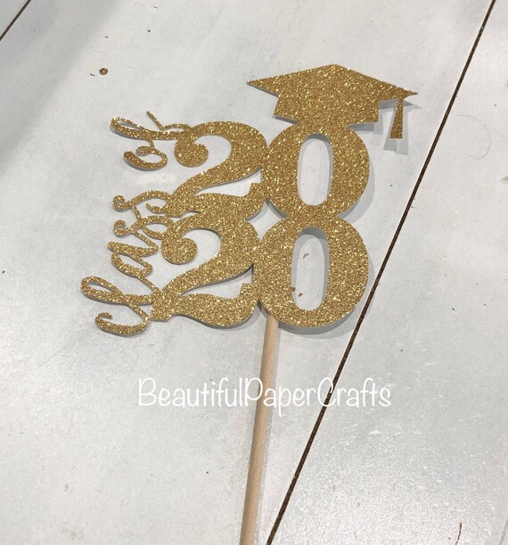 Graduation Centerpieces | 2021 Graduation Decor | Graduation Decorations 2021 |Black and Gold Graduation |Grad Party | Class of 2021 Il_570xn