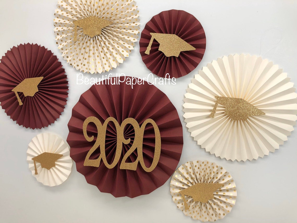 Graduation Party Decor Graduation Decorations 2021 Maroon | Etsy