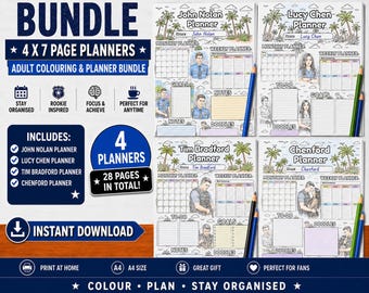 Rookie Inspired Planner Bundle | 7 page Digital Download