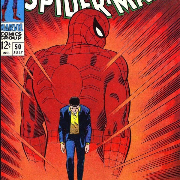 Amazing Spider-man #50 Photocopy Comic Book Replica