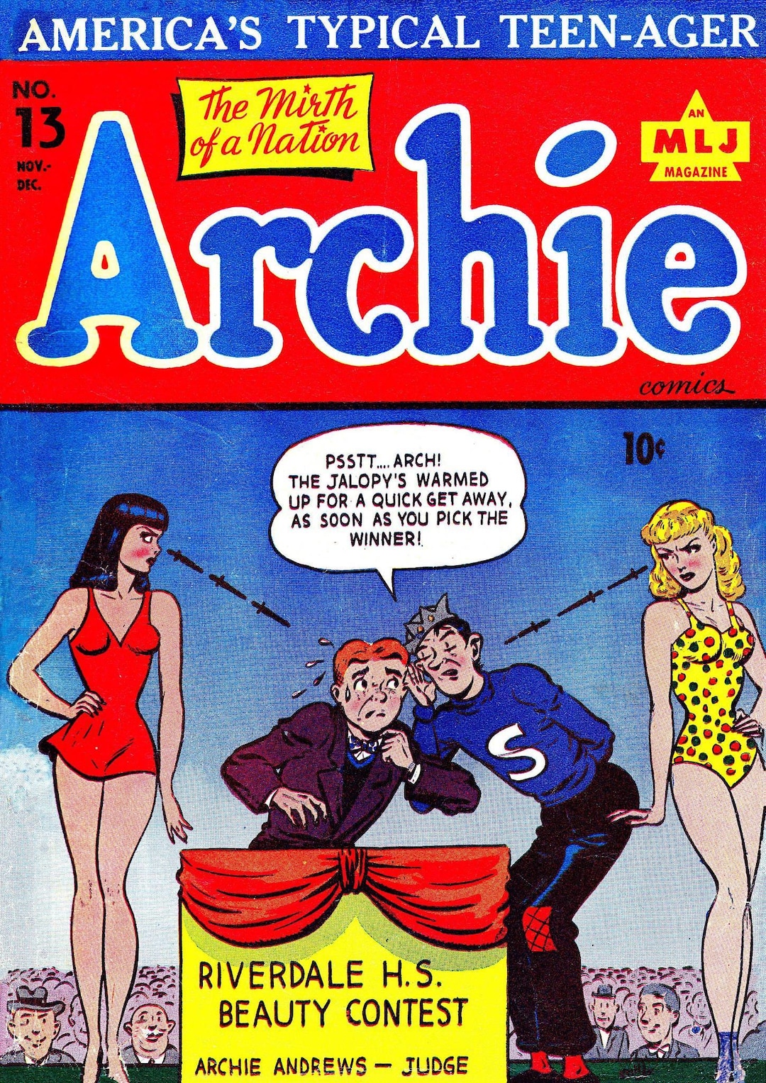 Réplique de bande dessinée à photocopier # 13 Archie Comics - Etsy France
