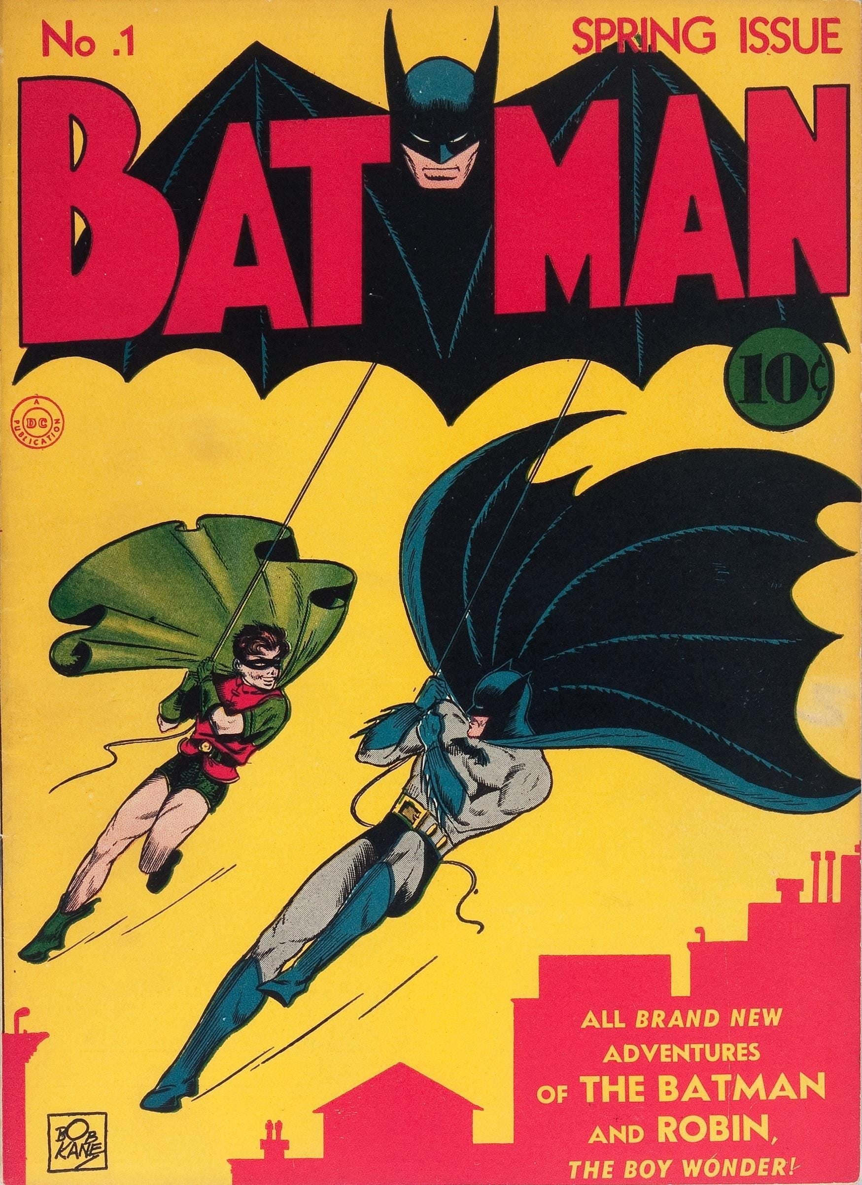 Batman #1 Photocopy Comic Book Replica - Etsy