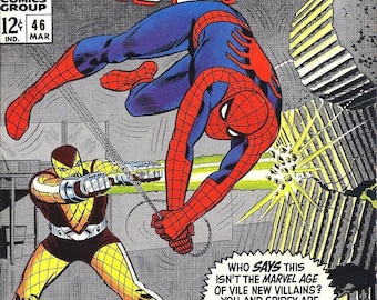 Amazing Spider-Man #46 Photocopy Comic Book Replica